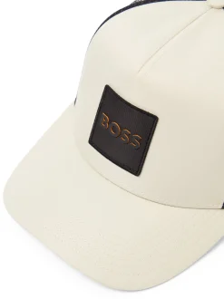BOSS Orange Herren Baseball Cap - Elliot in kitt schwarz