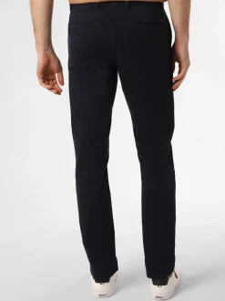 BOSS Orange Herren Hose - Chino Slim in marine