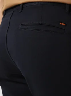 BOSS Orange Herren Hose - Chino Slim in marine