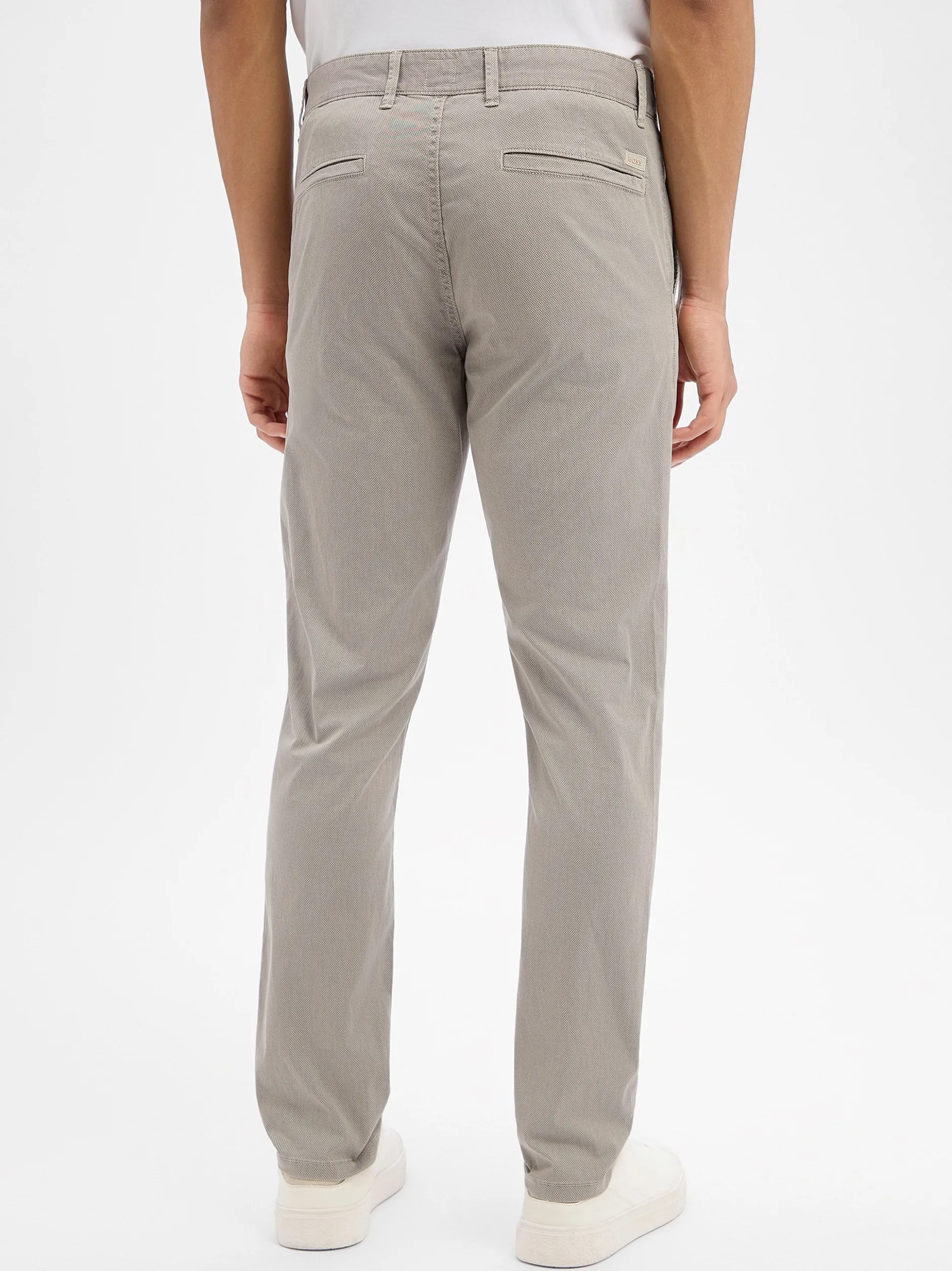 BOSS Orange Herren Hose - Chino Slim in taupe ecru