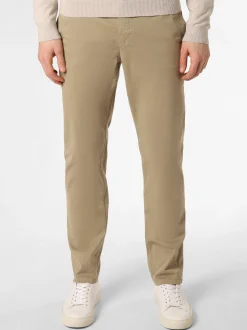 BOSS Orange Herren Hose in beige - Länge: lang