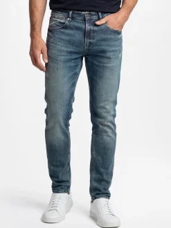 BOSS Orange Herren Jeans - Onyx Slim Taper in blue stone