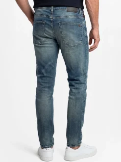 BOSS Orange Herren Jeans - Onyx Slim Taper in blue stone
