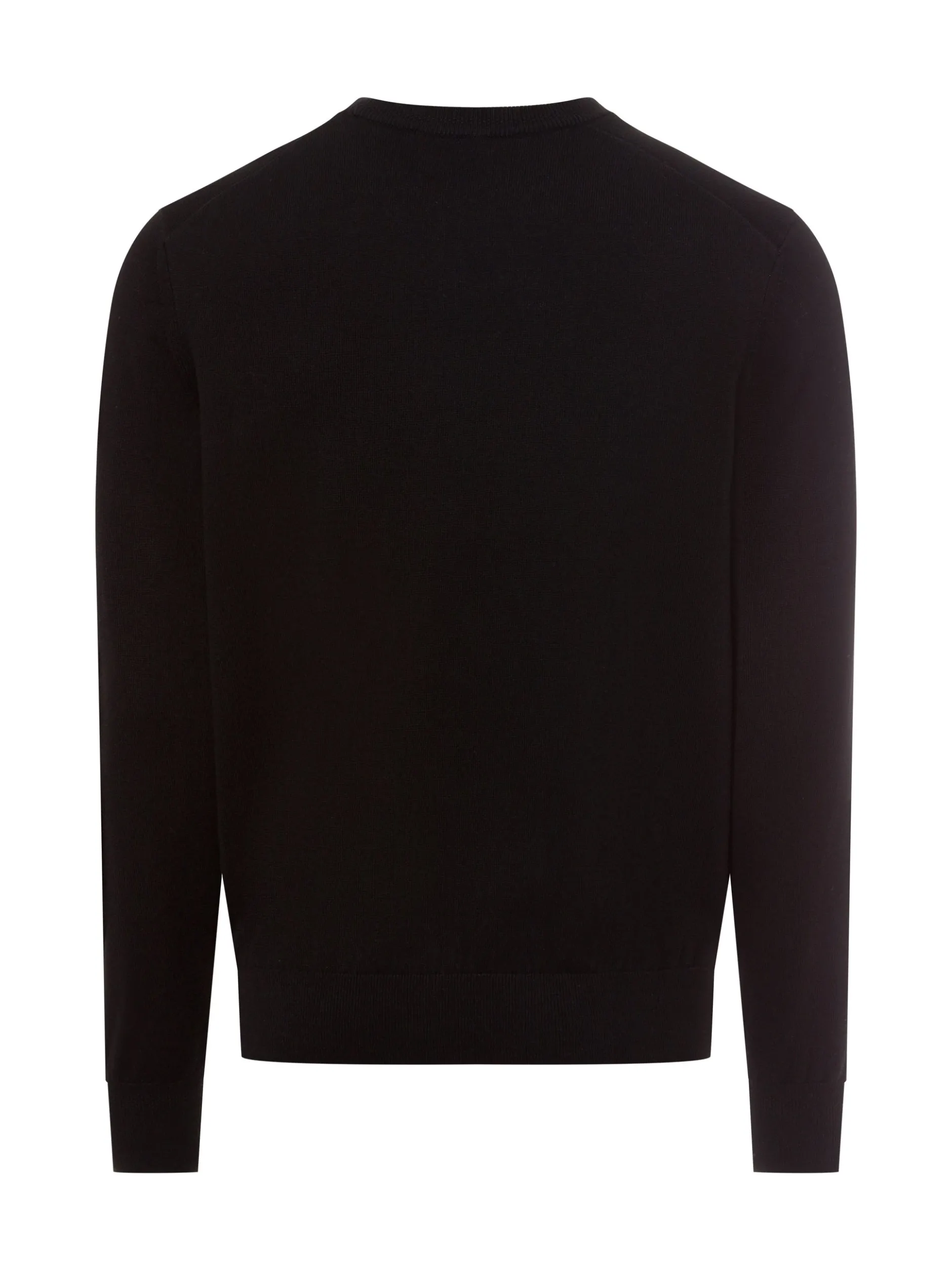 BOSS Orange Herren Strickpullover mit Cashmere-Anteil - Kanovano in schwarz