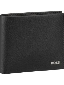BOSS Unisex Geldbörse - New Crosstown in schwarz