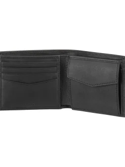 BOSS Unisex Geldbörse - New Crosstown in schwarz