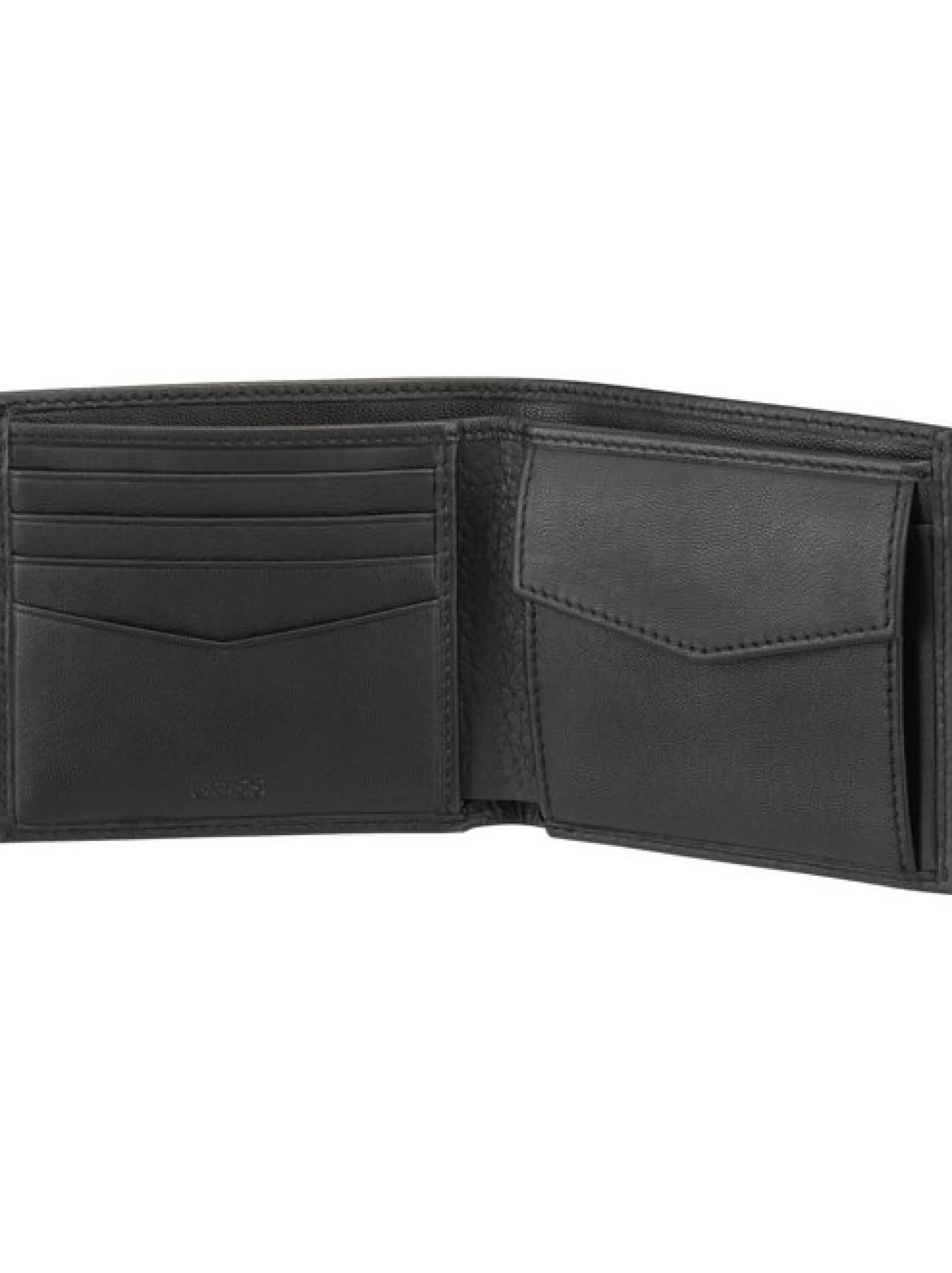 BOSS Unisex Geldbörse - New Crosstown in schwarz