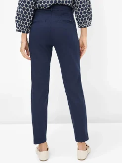 BRAX Damen Chino - Maron S in marine - Länge: verkürzt