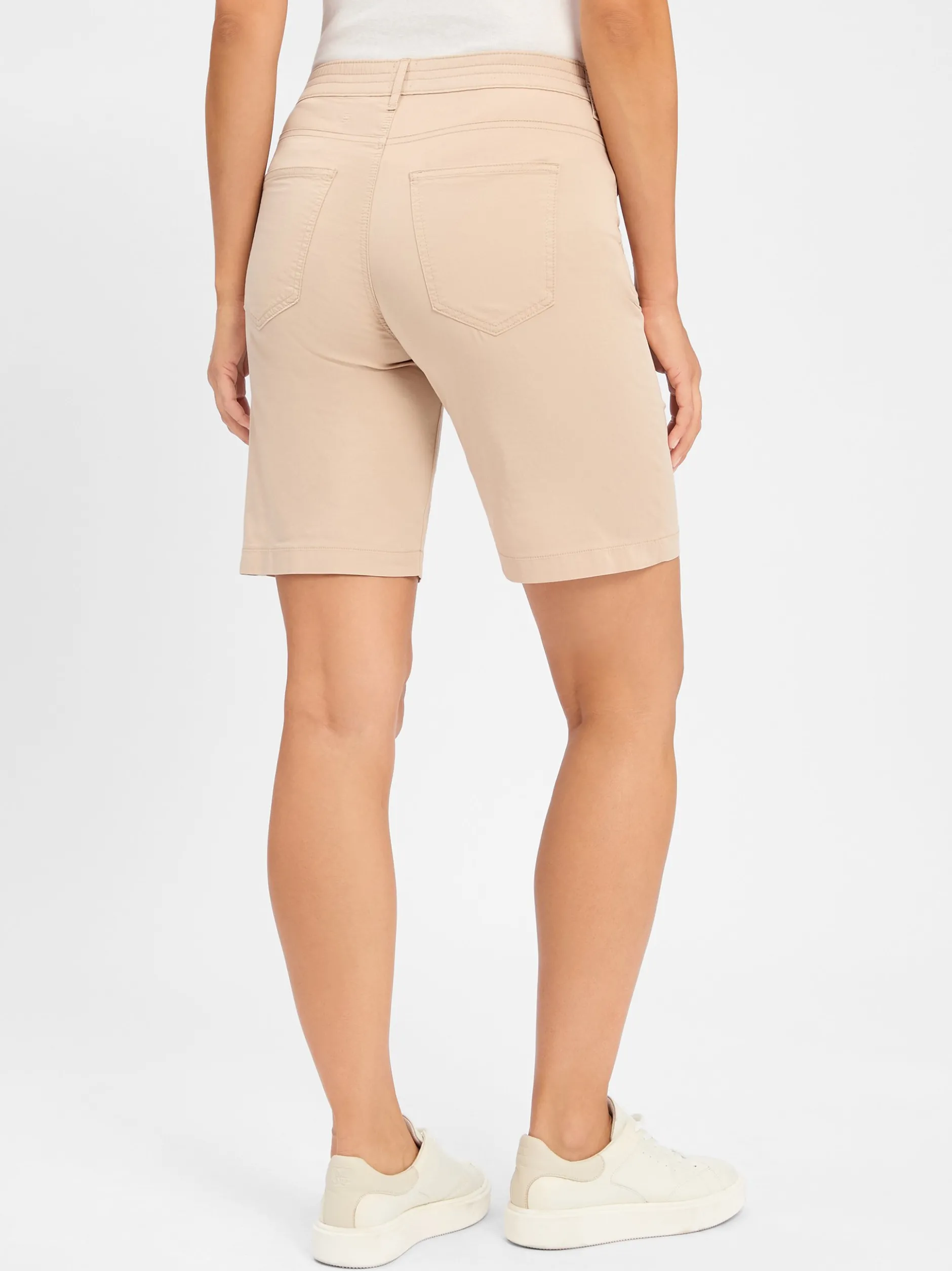 BRAX Damen Shorts - Maine B in beige - Länge: kurz