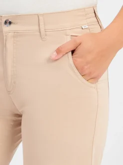 BRAX Damen Shorts - Maine B in beige - Länge: kurz
