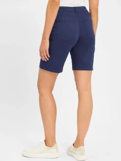 BRAX Damen Shorts - Maine B in marine - Länge: kurz