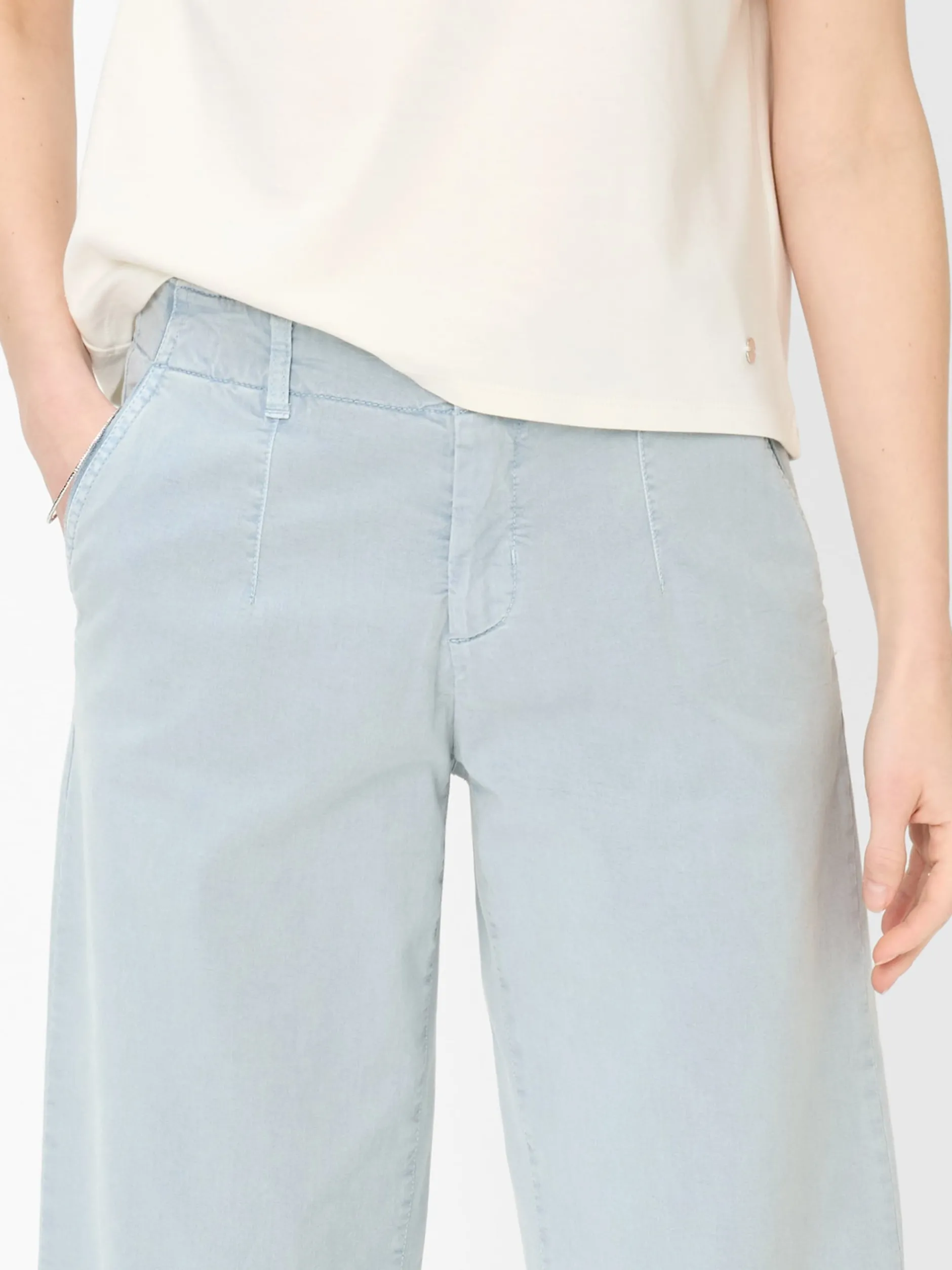 BRAX Damen Stoffhose - Maine S in hellblau