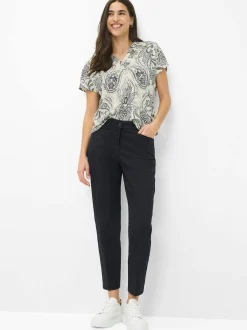 BRAX Damen Stoffhose - Mara S in marine