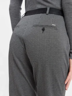 BRAX Damen Stoffhose - Maron S in schwarz grau