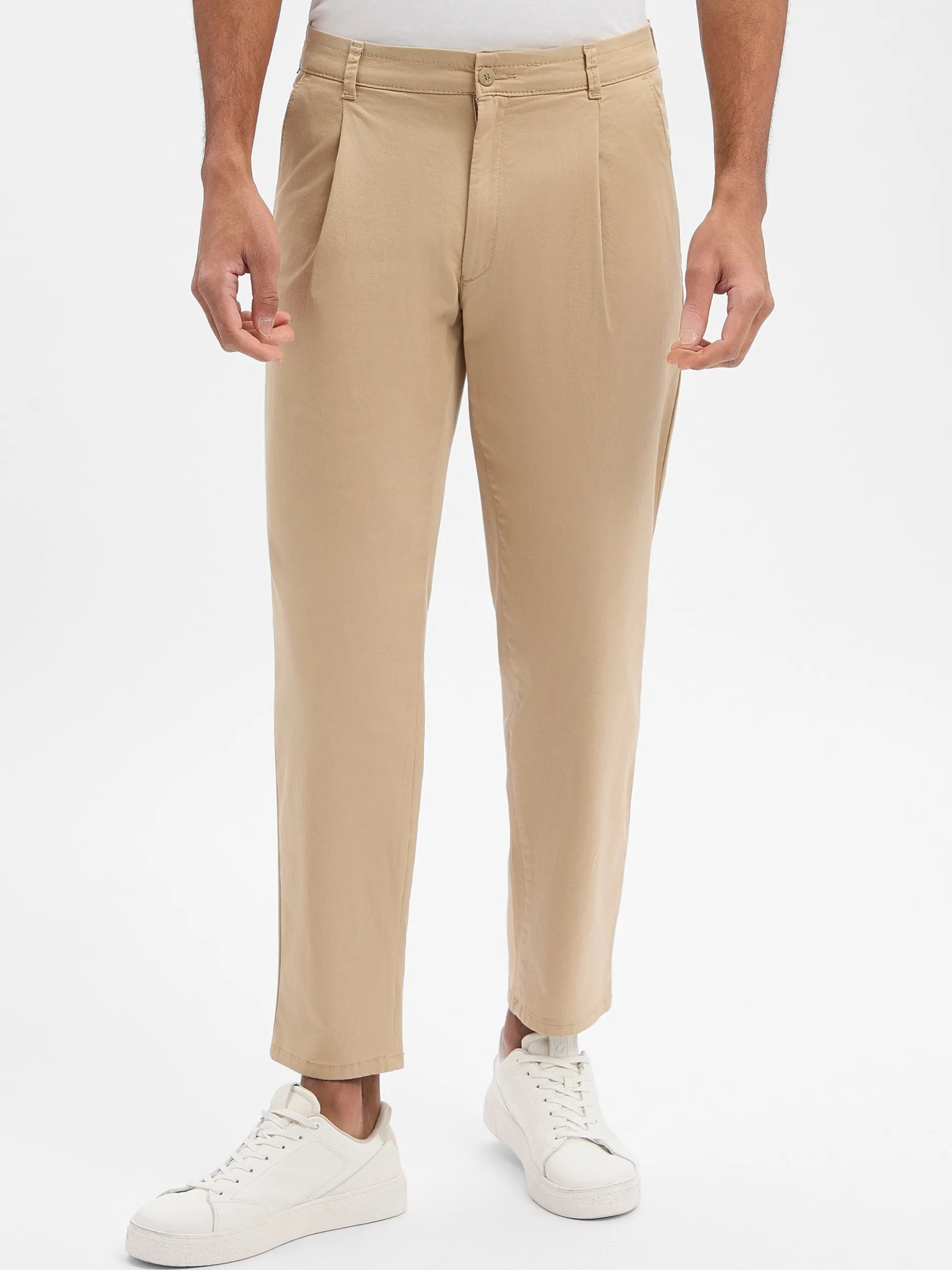 BRAX Herren Chino - Tino in beige - Länge: lang