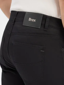 BRAX Herren Stoffhose - Cadiz in schwarz - Länge: lang