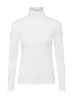 brookshire Damen Rollkragen-Langarmshirt in ecru
