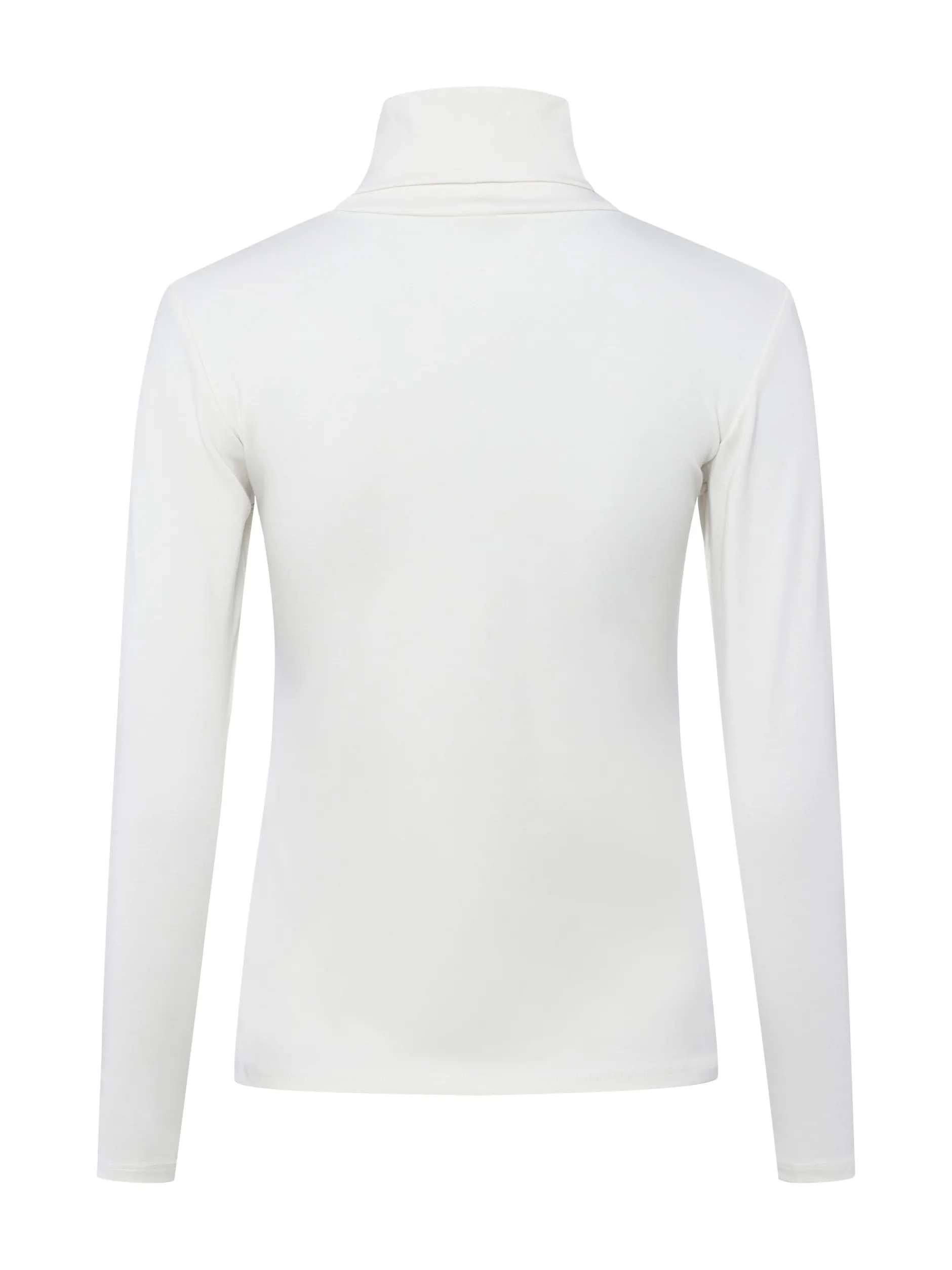 brookshire Damen Rollkragen-Langarmshirt in ecru