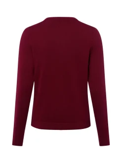 brookshire Damen Strickjacke in bordeaux