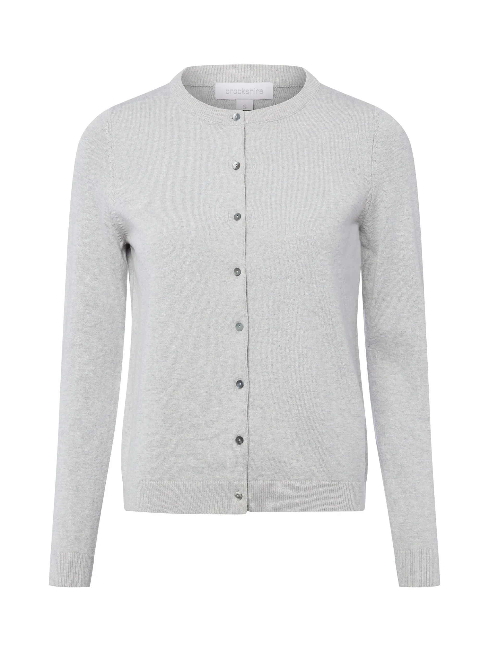 brookshire Damen Strickjacke in hellgrau