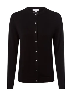 brookshire Damen Strickjacke in schwarz - Ärmel: langarm