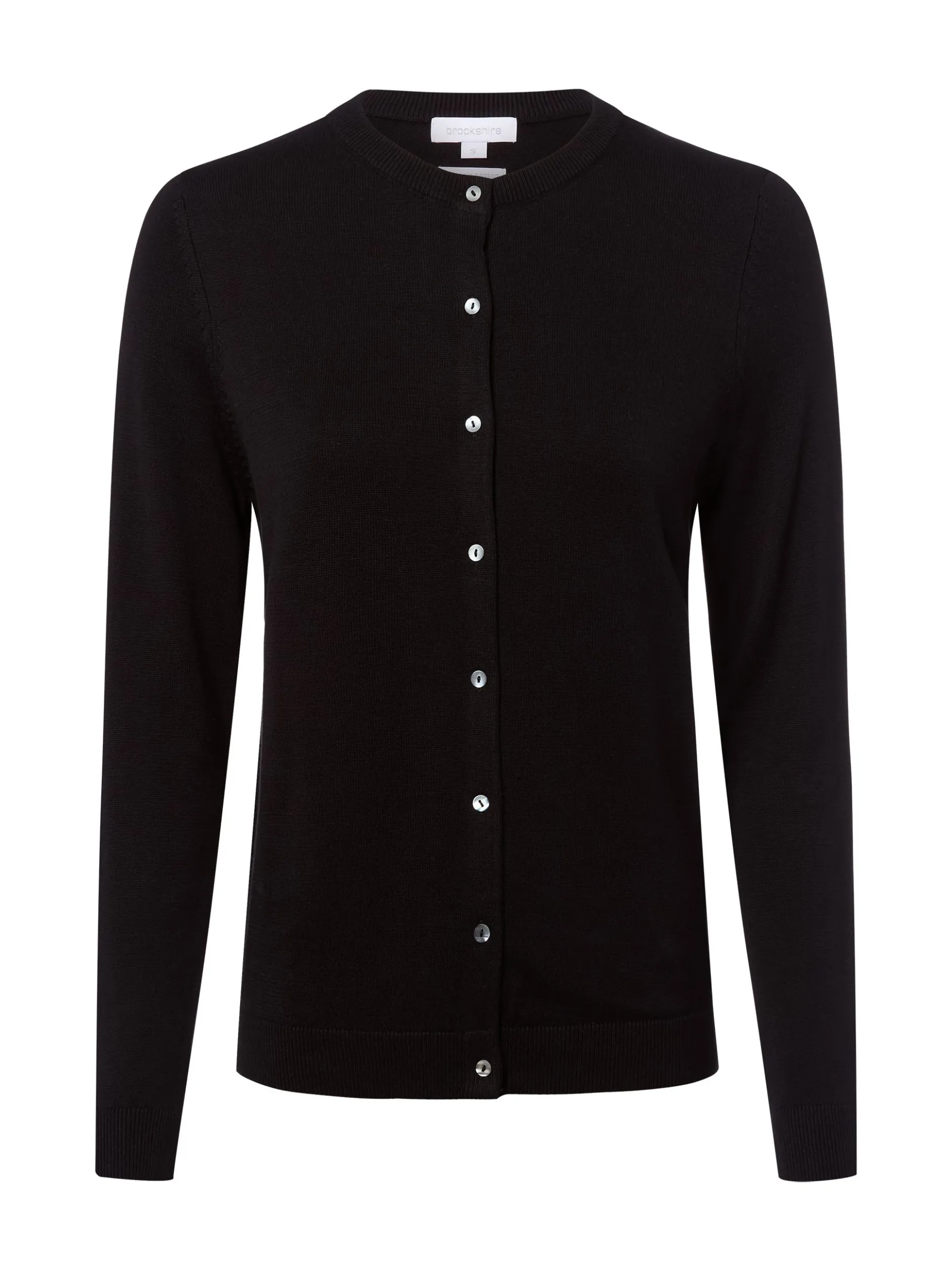 brookshire Damen Strickjacke in schwarz - Ärmel: langarm
