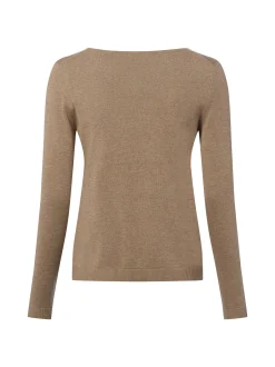 brookshire Damen Strick-Langarmshirt in taupe