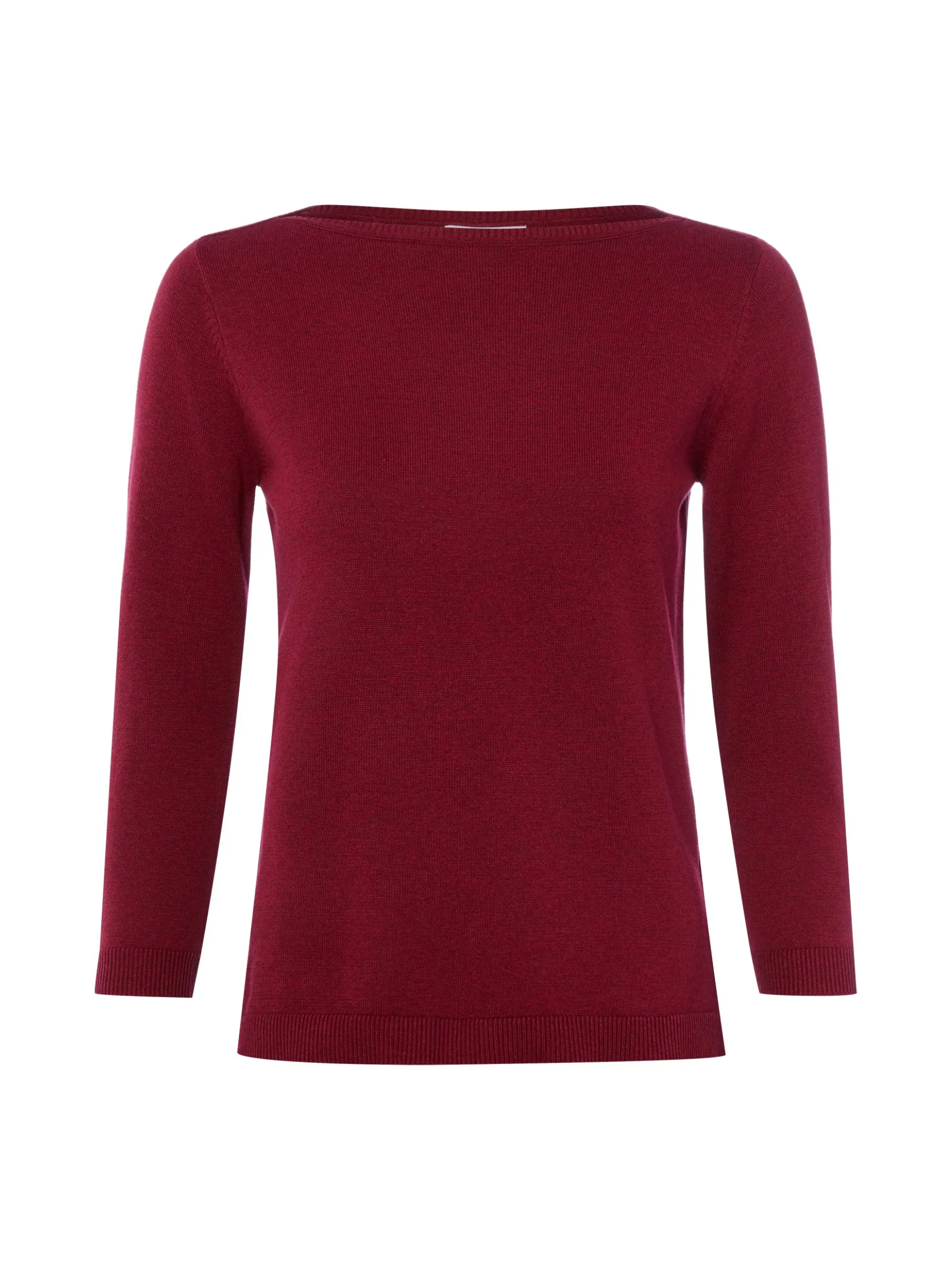 brookshire Damen Strickpullover in bordeaux