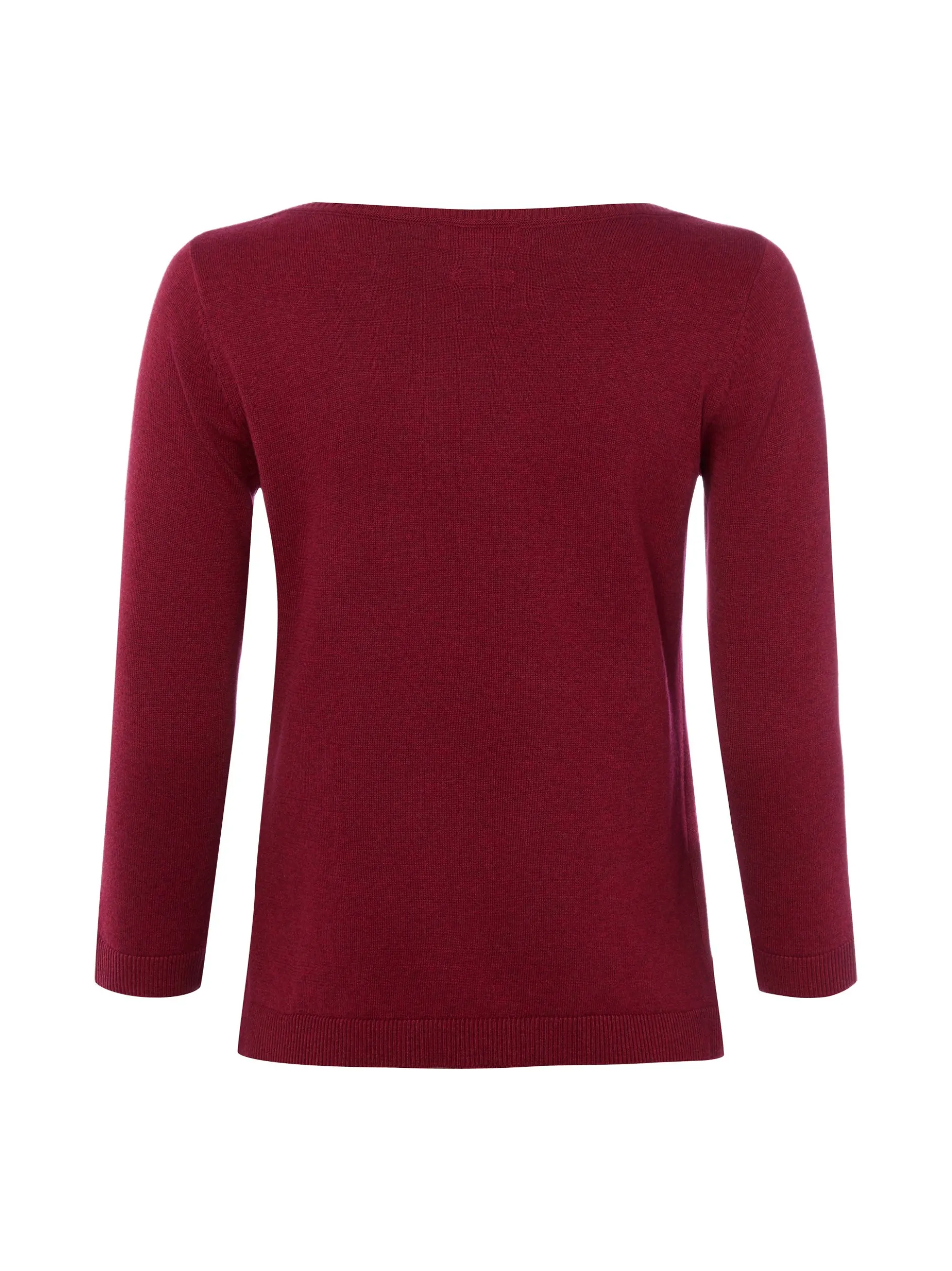 brookshire Damen Strickpullover in bordeaux