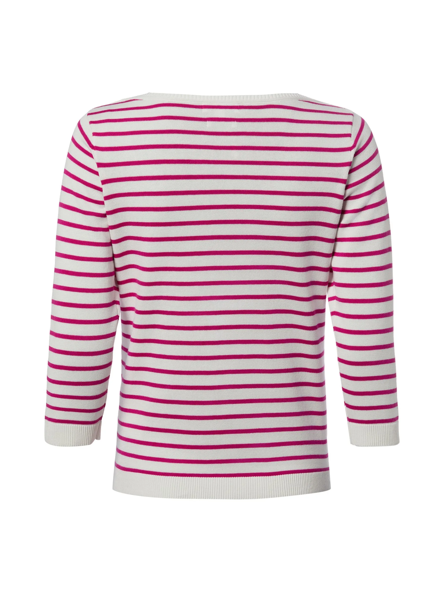 brookshire Damen Strickpullover in pink weiß