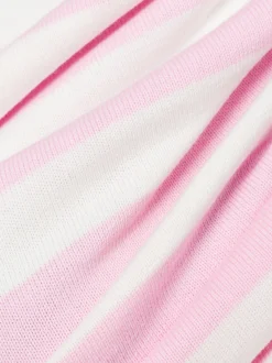 brookshire Damen Strickpullover in rosa weiß