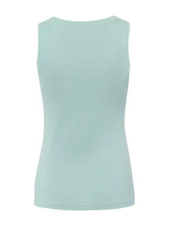 brookshire Damen Top in mint - Ausschnitt: Rundhals