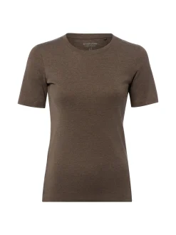 brookshire Damen T-Shirt in melange - Ärmel: kurzarm