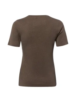 brookshire Damen T-Shirt in melange - Ärmel: kurzarm