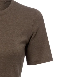 brookshire Damen T-Shirt in melange - Ärmel: kurzarm