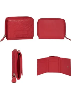 Bruno Banani Damen Geldbörse in rot