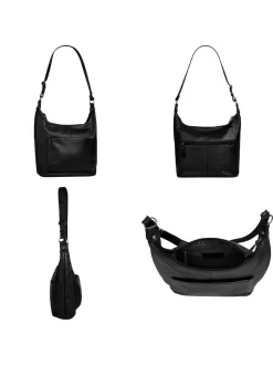 Bruno Banani Damen Shopper in schwarz