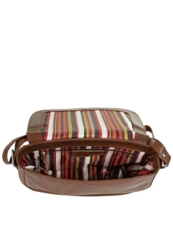 Bruno Banani Damen Umhängetasche in cognac