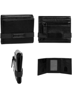 Bruno Banani Unisex Geldbörse in schwarz