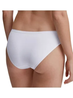 Calida Damen Slip im 2er-Pack in schwarz weiß