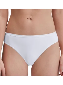 Calida Damen Slip im 2er-Pack in schwarz weiß