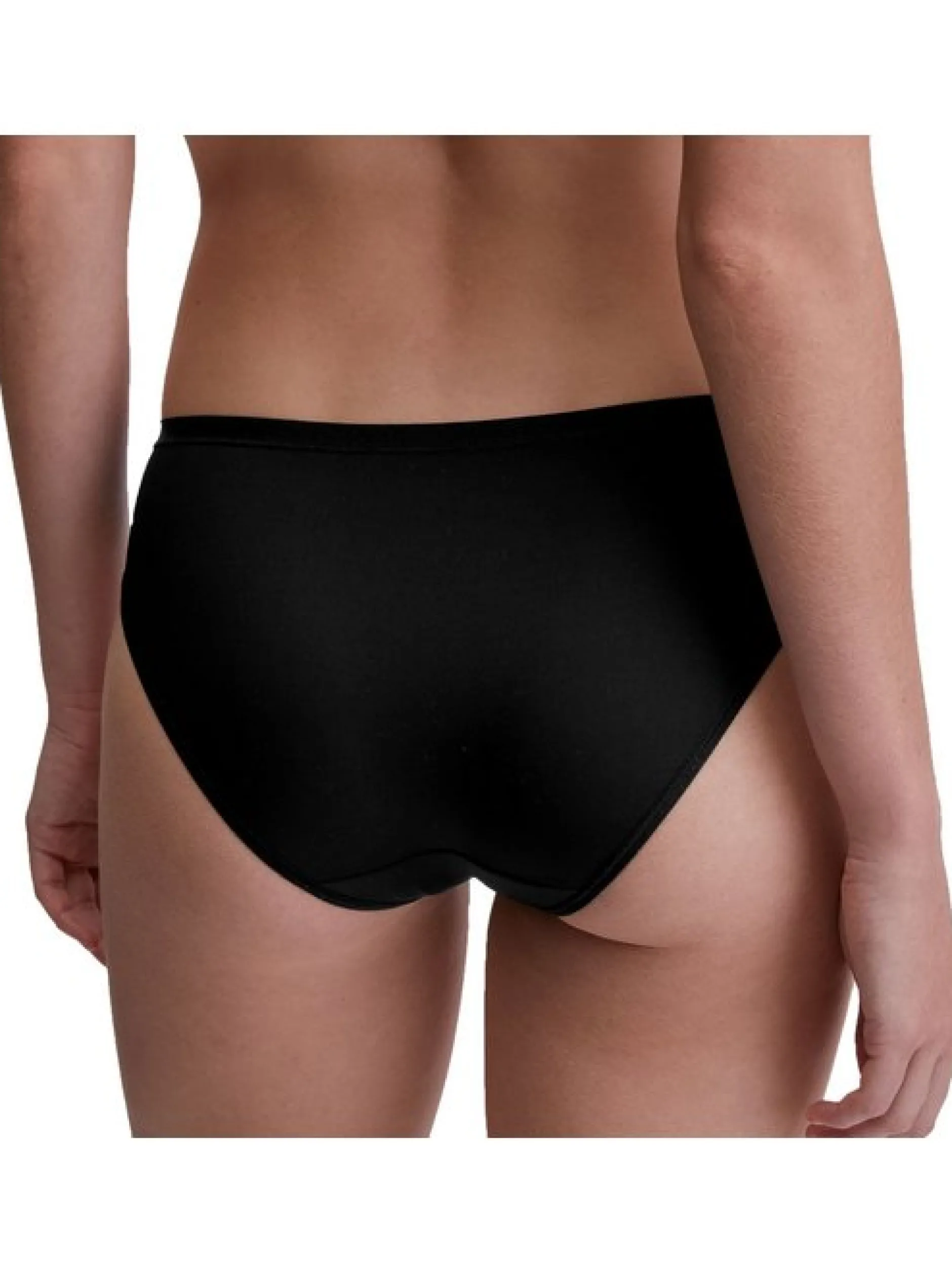 Calida Damen Slip im 2er-Pack in schwarz weiß