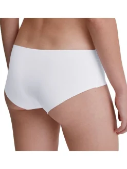 Calida Damen Slip im 2er-Pack in weiß schwarz