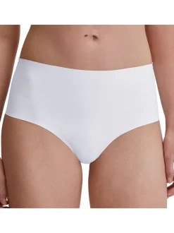 Calida Damen Slip im 2er-Pack in weiß schwarz