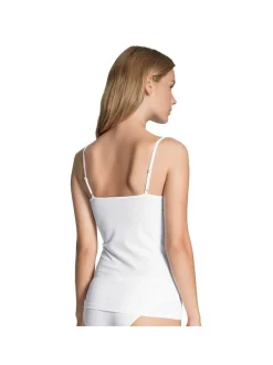 Calida Damen Unterhemd 1er Pack in weiß