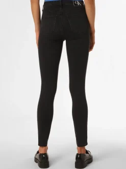 Calvin Klein Jeans Damen Jeans in schwarz - Länge: lang