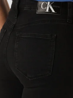 Calvin Klein Jeans Damen Jeans in schwarz - Länge: lang