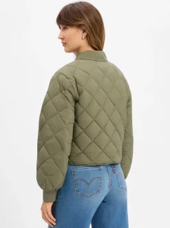 Calvin Klein Jeans Damen Steppjacke in oliv