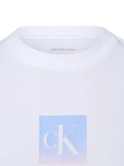 Calvin Klein Jeans Damen T-Shirt in weiß