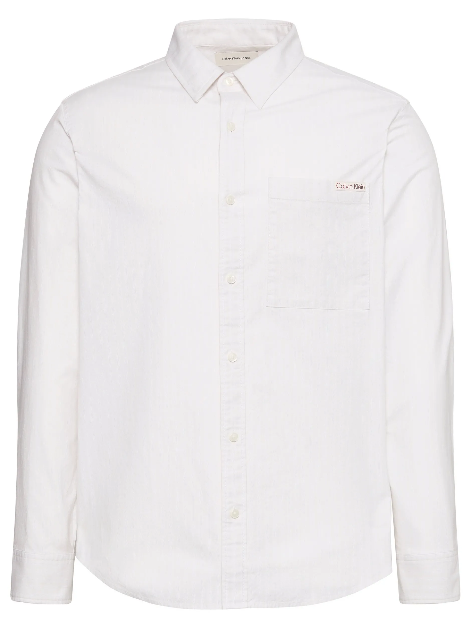 Calvin Klein Jeans Herren Freizeithemd in hellgrau taupe